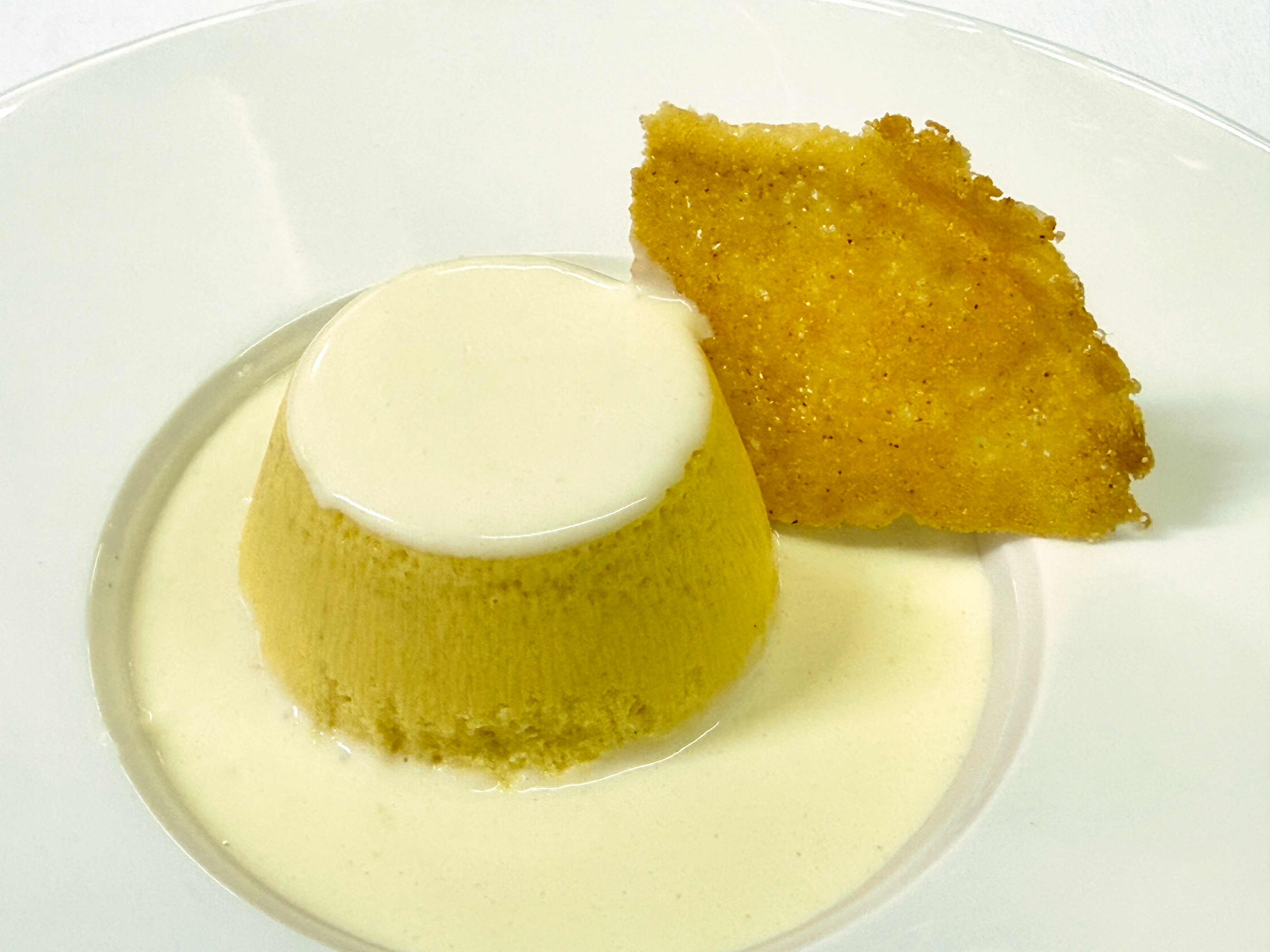 Flan a parmigiano